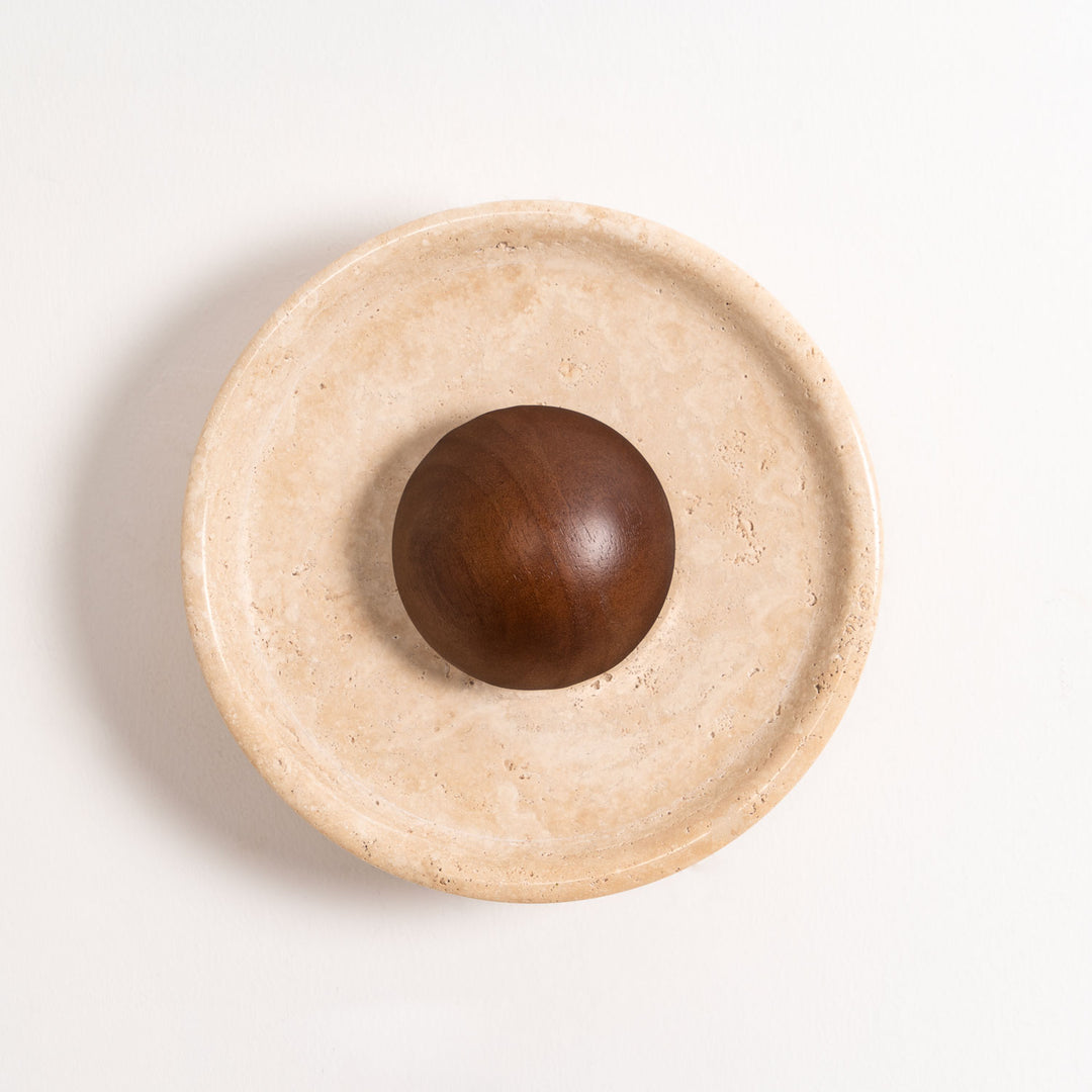 Halo Travertine Wall Light - Vakkerlight