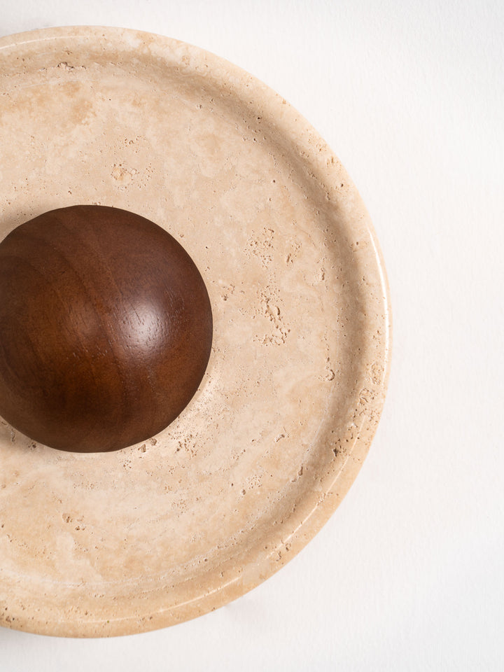 Halo Travertine Wall Light - Vakkerlight