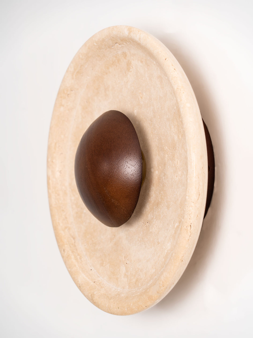 Halo Travertine Wall Light - Vakkerlight