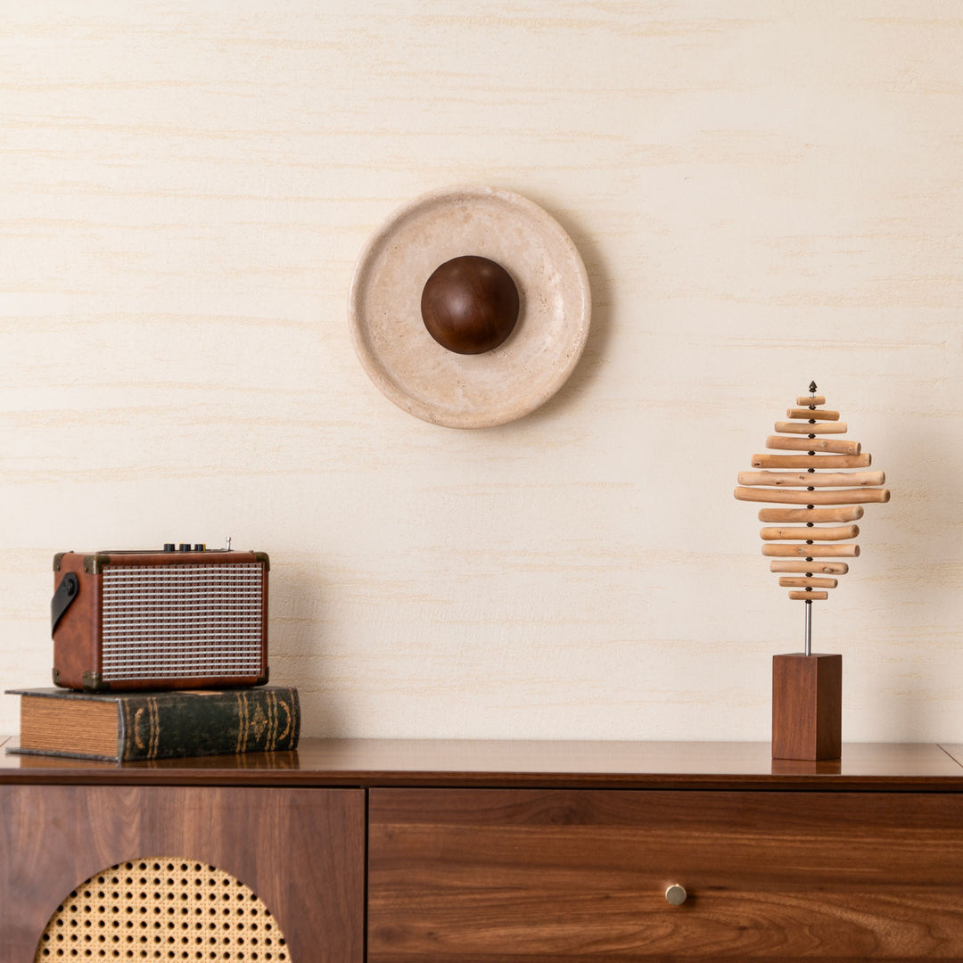 Halo Travertine Wall Light - Vakkerlight