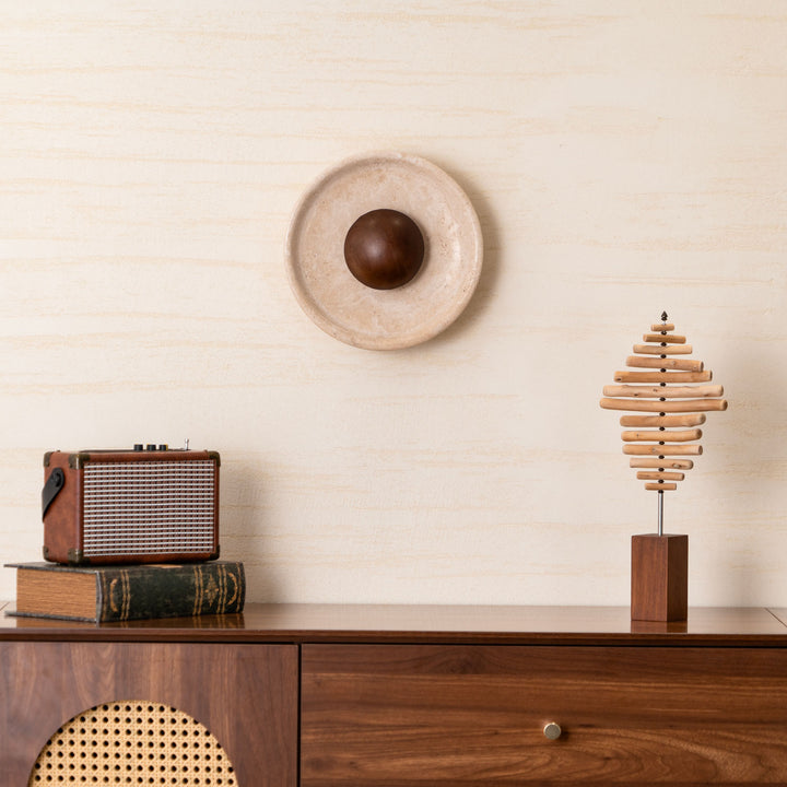 Halo Travertine Wall Light - Vakkerlight