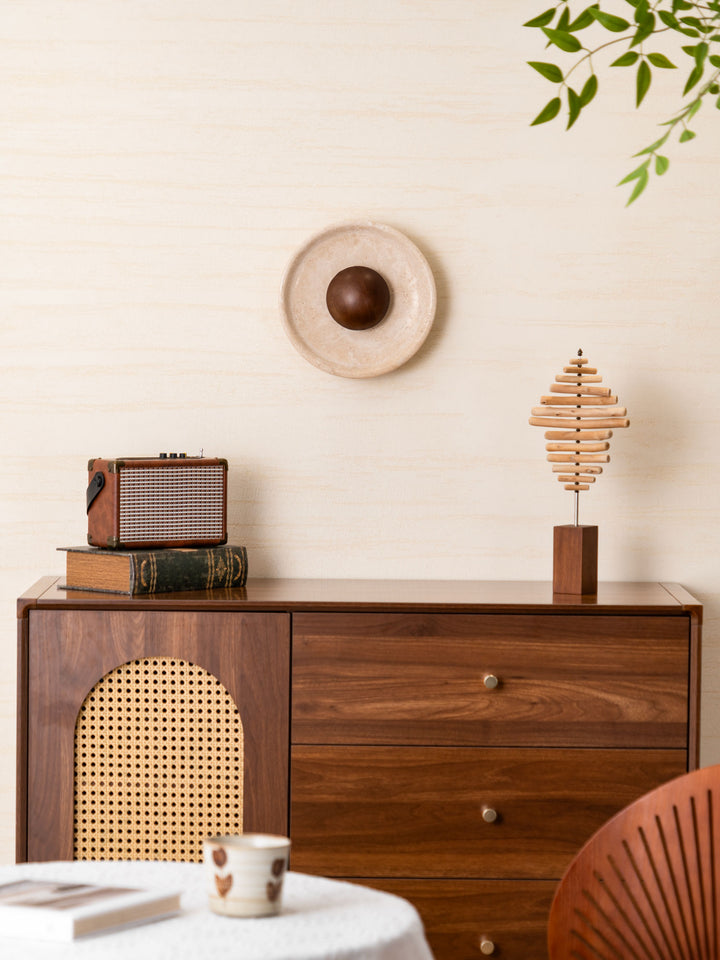 Halo Travertine Wall Light - Vakkerlight