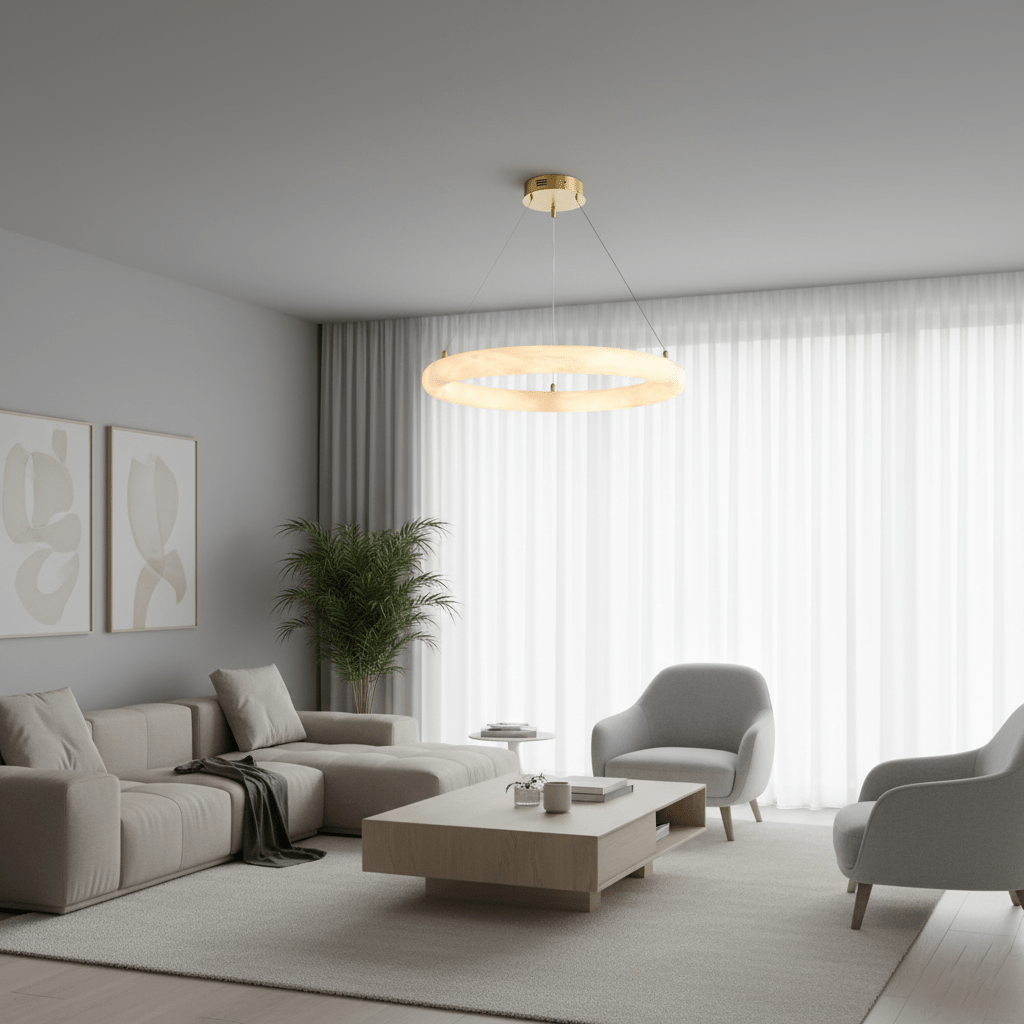 Halo di Pietra Chandelier - Vakkerlight