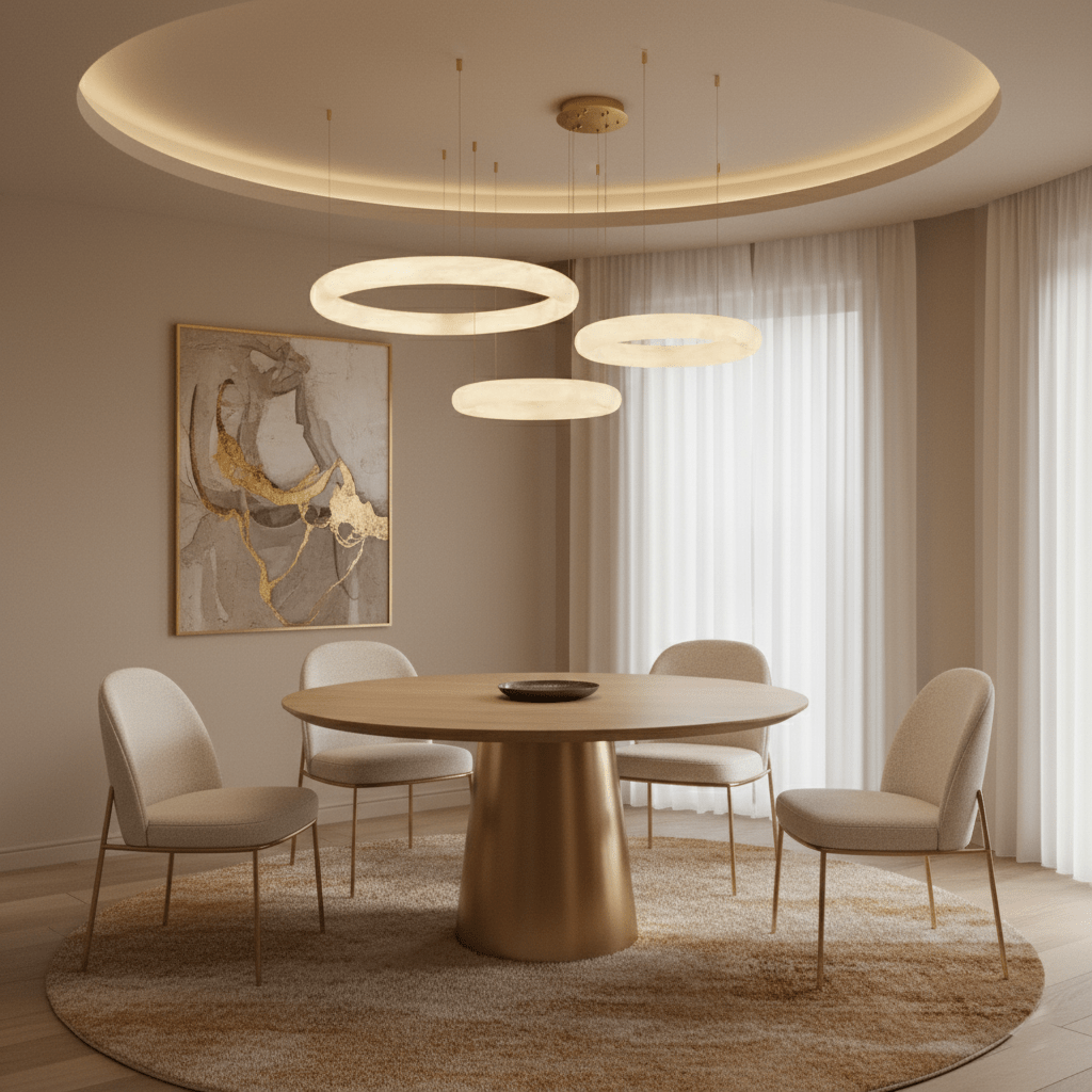 Halo di Pietra Chandelier - Vakkerlight