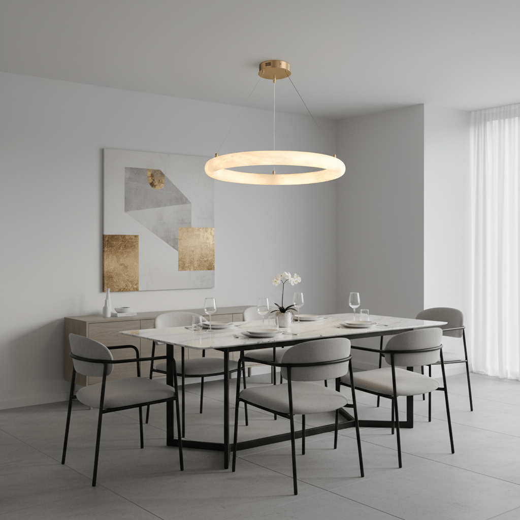 Halo di Pietra Chandelier - Vakkerlight