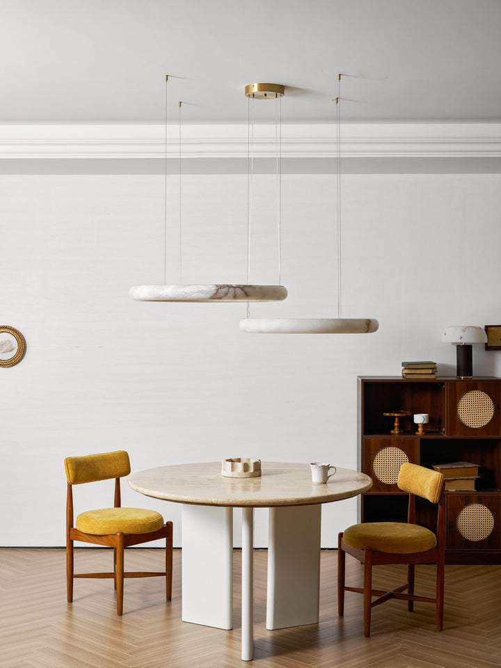 Halo di Pietra Alabaster Chandelier - Vakkerlight