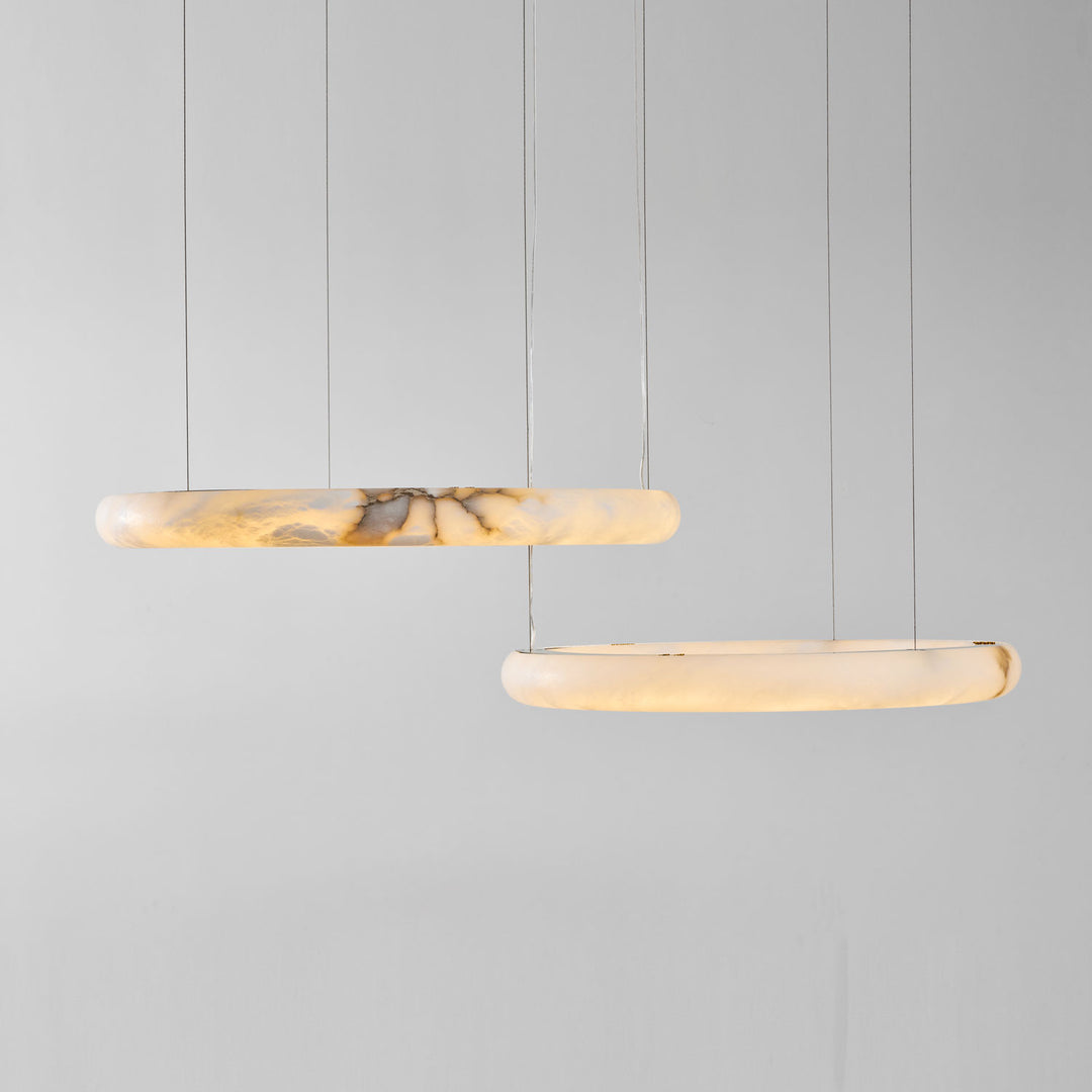 Halo di Pietra Alabaster Chandelier - Vakkerlight