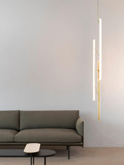 Halo Jewel Straight Pendant Light - Vakkerlight