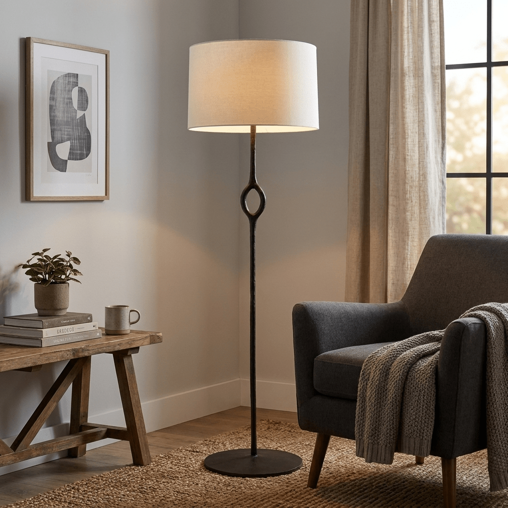 Halo Loop Floor Lamp - Vakkerlight
