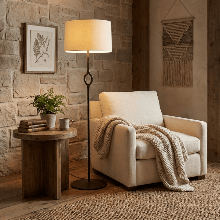 Halo Loop Floor Lamp - Vakkerlight