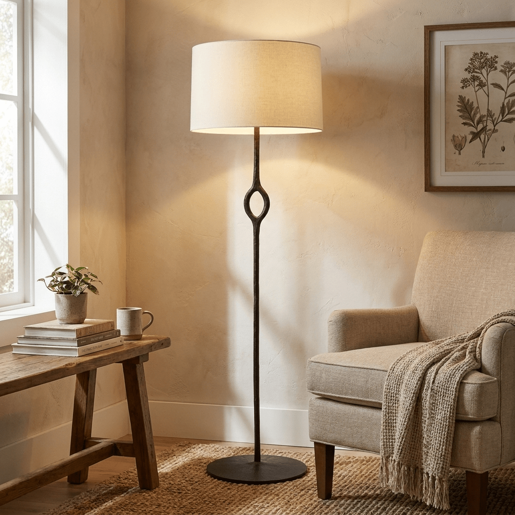 Halo Loop Floor Lamp - Vakkerlight