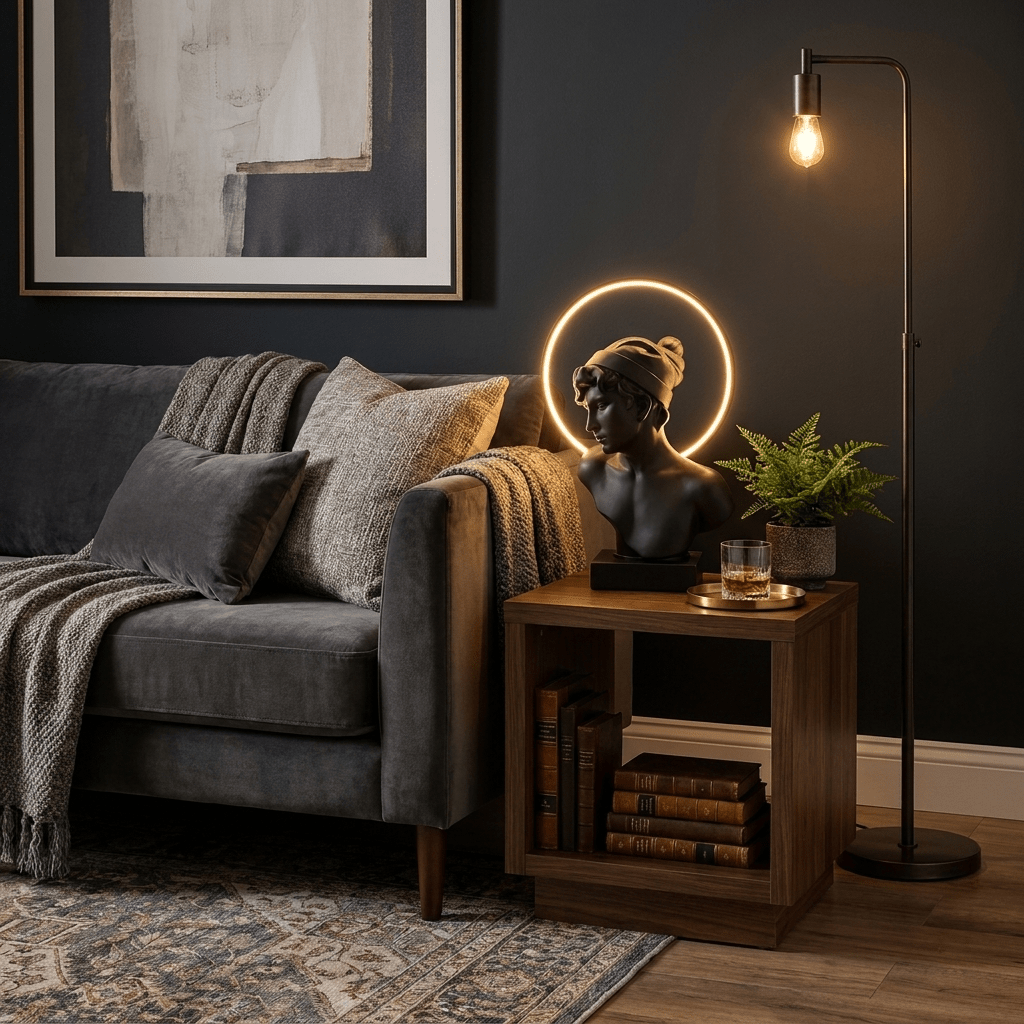 Halo Muse Sculptural Table Lamp - Vakkerlight