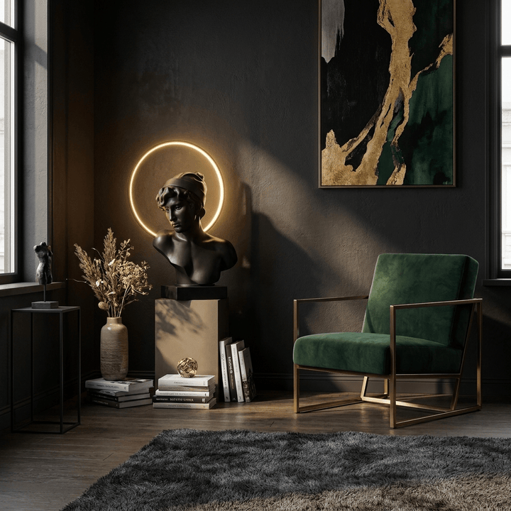 Halo Muse Sculptural Table Lamp - Vakkerlight