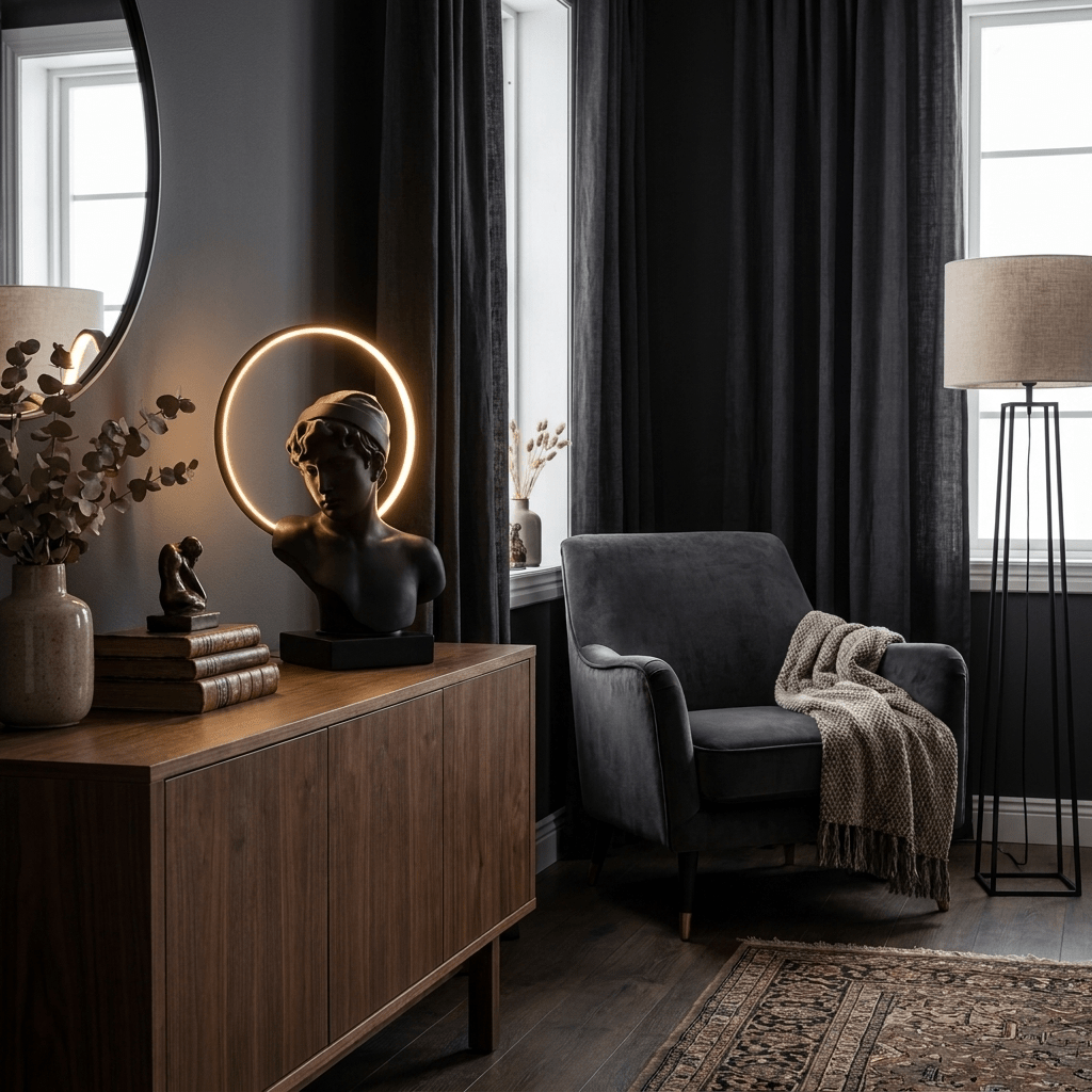 Halo Muse Sculptural Table Lamp - Vakkerlight