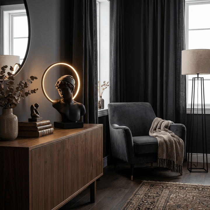 Halo Muse Sculptural Table Lamp - Vakkerlight
