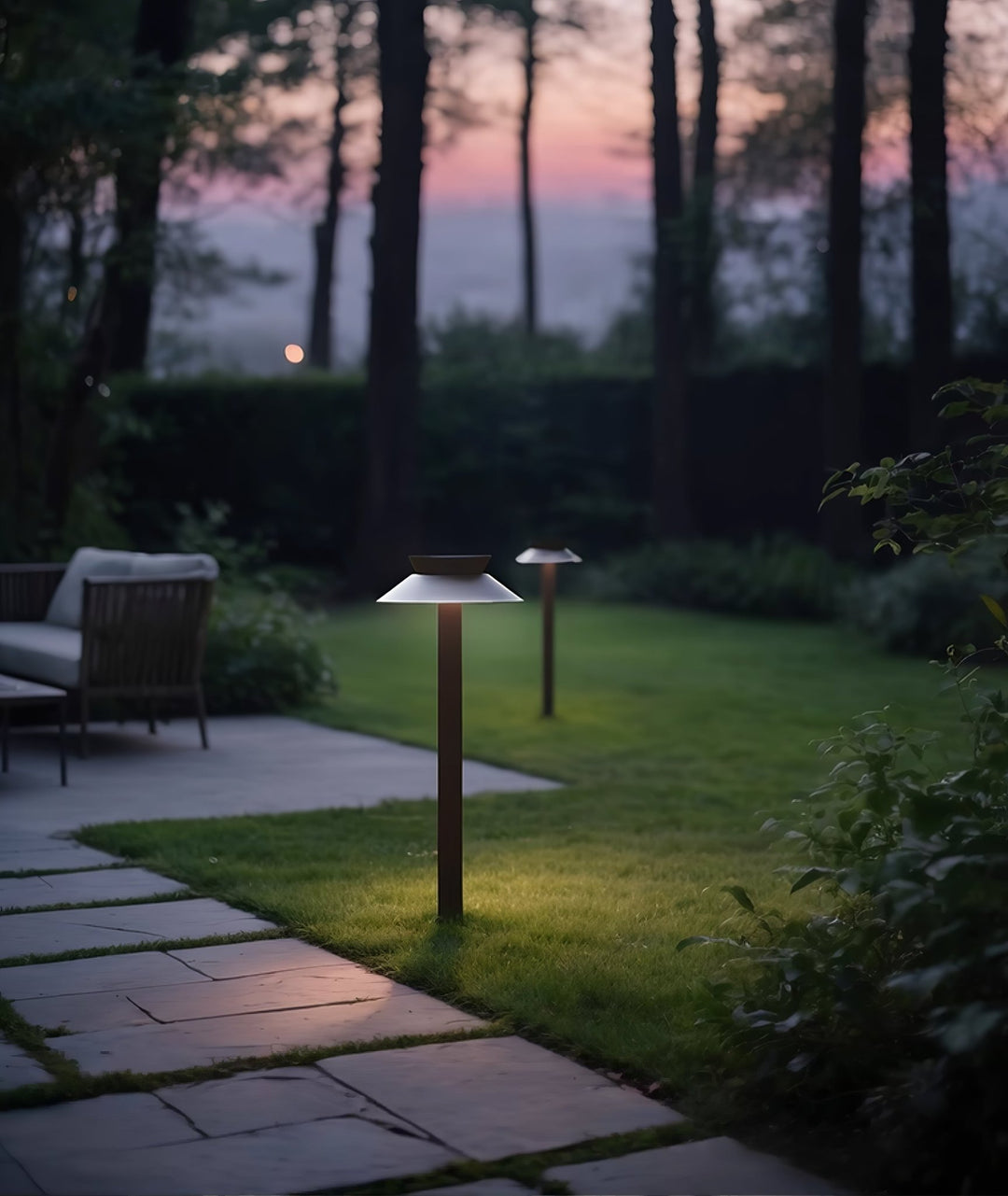 Halo Stem Outdoor Path Light - Vakkerlight