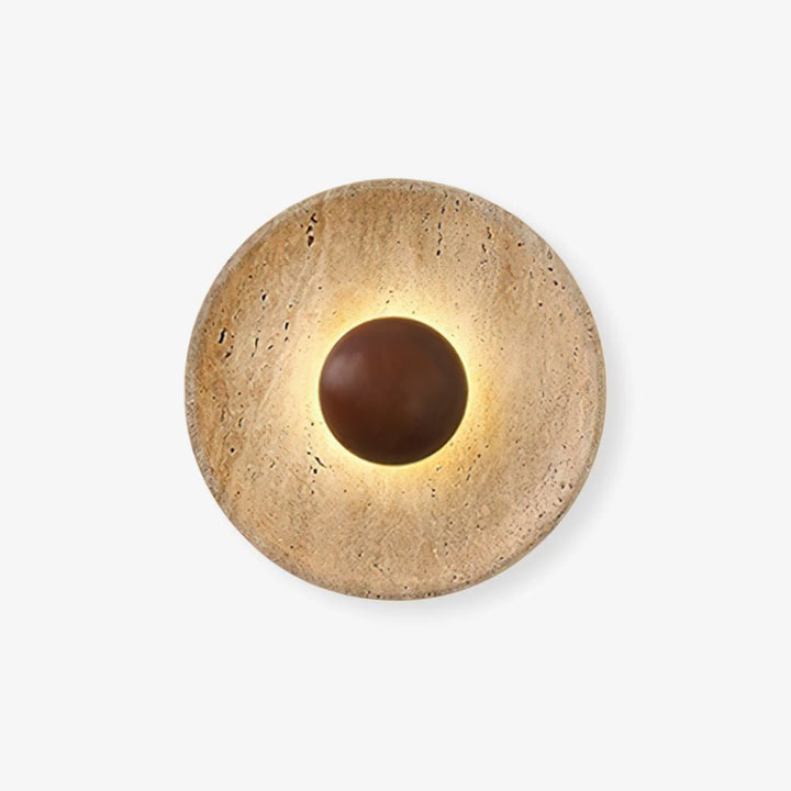 Halo Travertine Wall Light - Vakkerlight