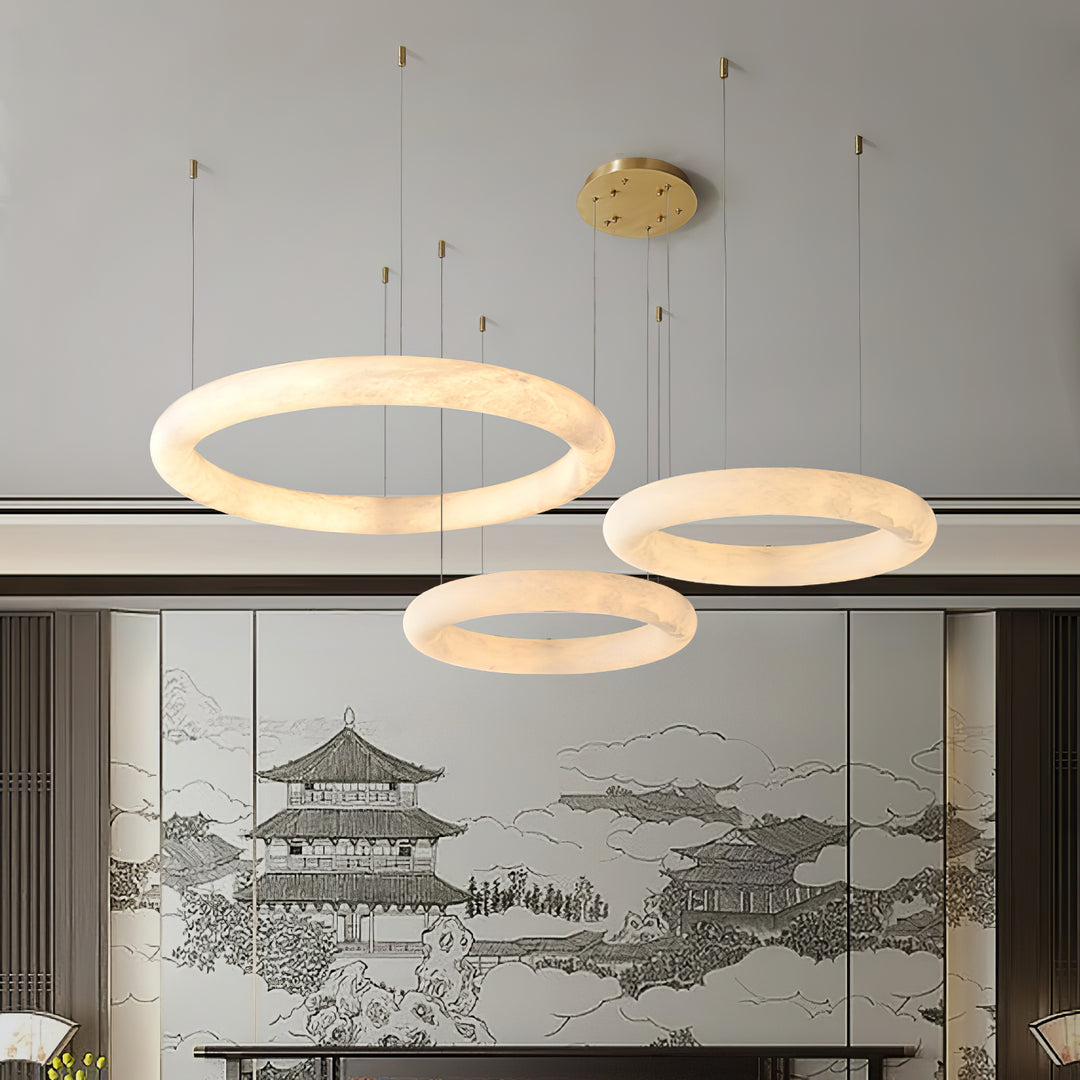 Halo di Pietra Chandelier - Vakkerlight
