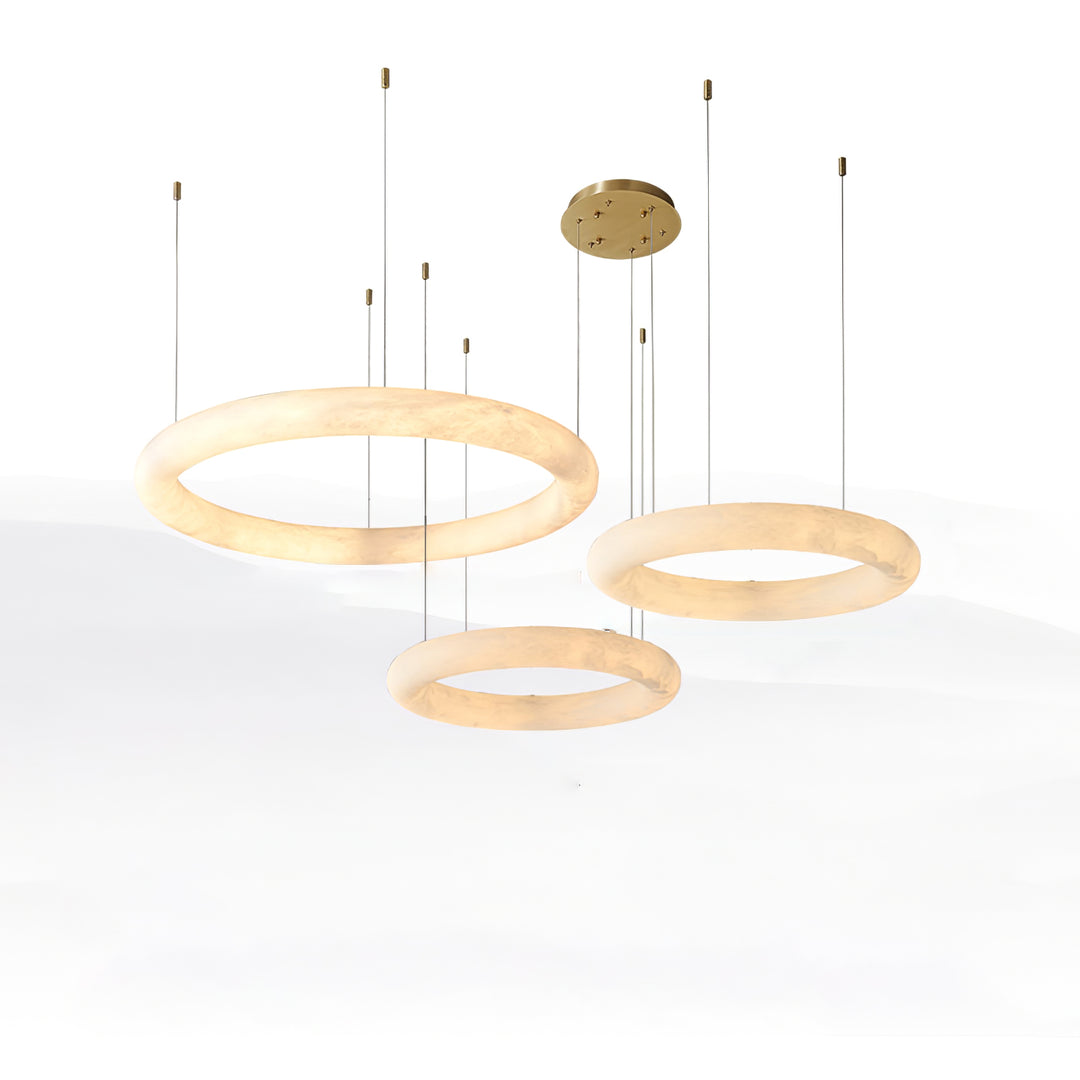 Halo di Pietra Chandelier - Vakkerlight