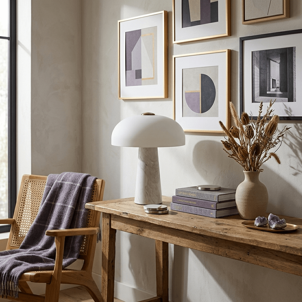 Haloire Marble Table Lamp - Vakkerlight