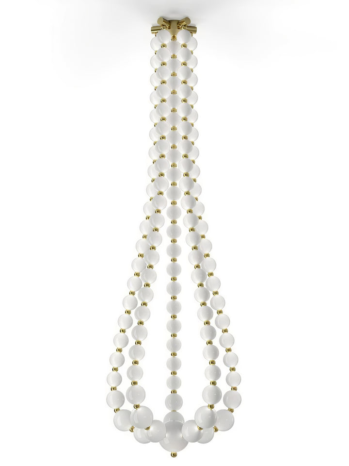 Halti Necklace Acrylic Chandelier - Vakkerlight