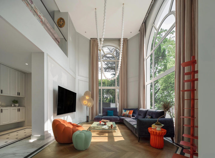 Halti Necklace Acrylic Chandelier - Vakkerlight