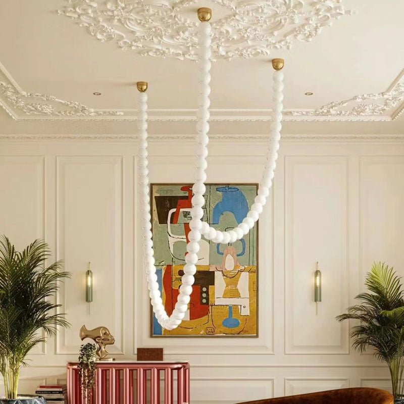 Halti Necklace Acrylic Chandelier - Vakkerlight