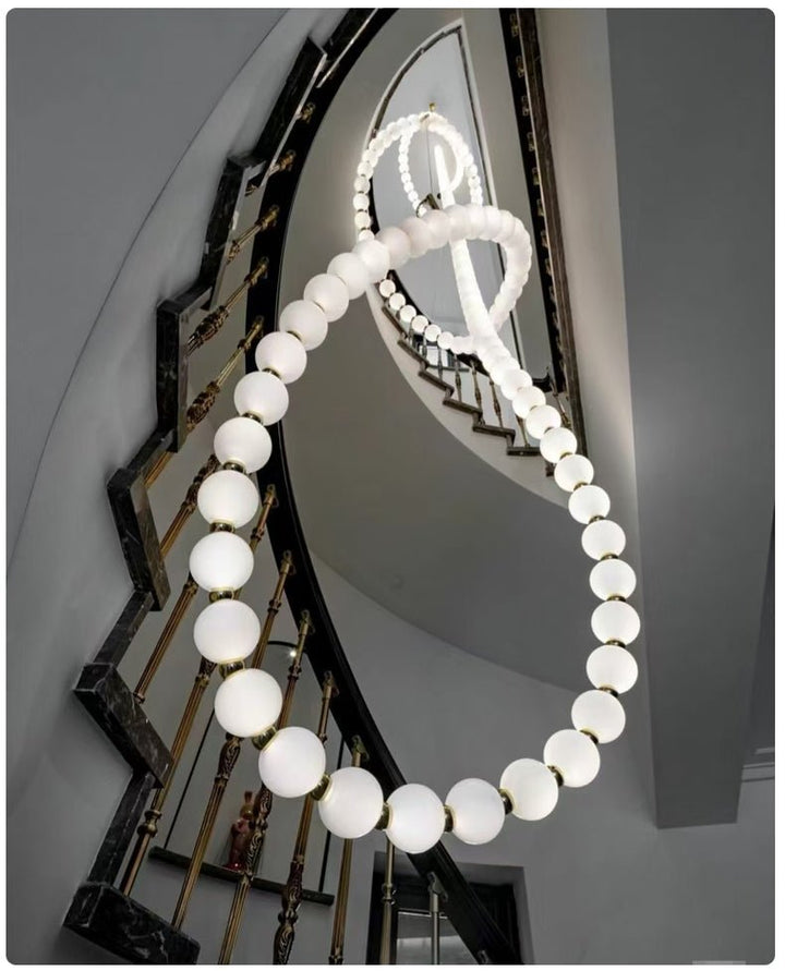 Halti Necklace Acrylic Chandelier - Vakkerlight