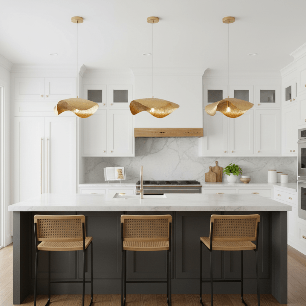 Hammered Pendant Light - Vakkerlight