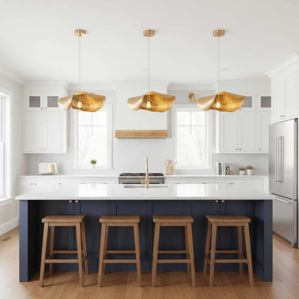 Hammered Pendant Light - Vakkerlight