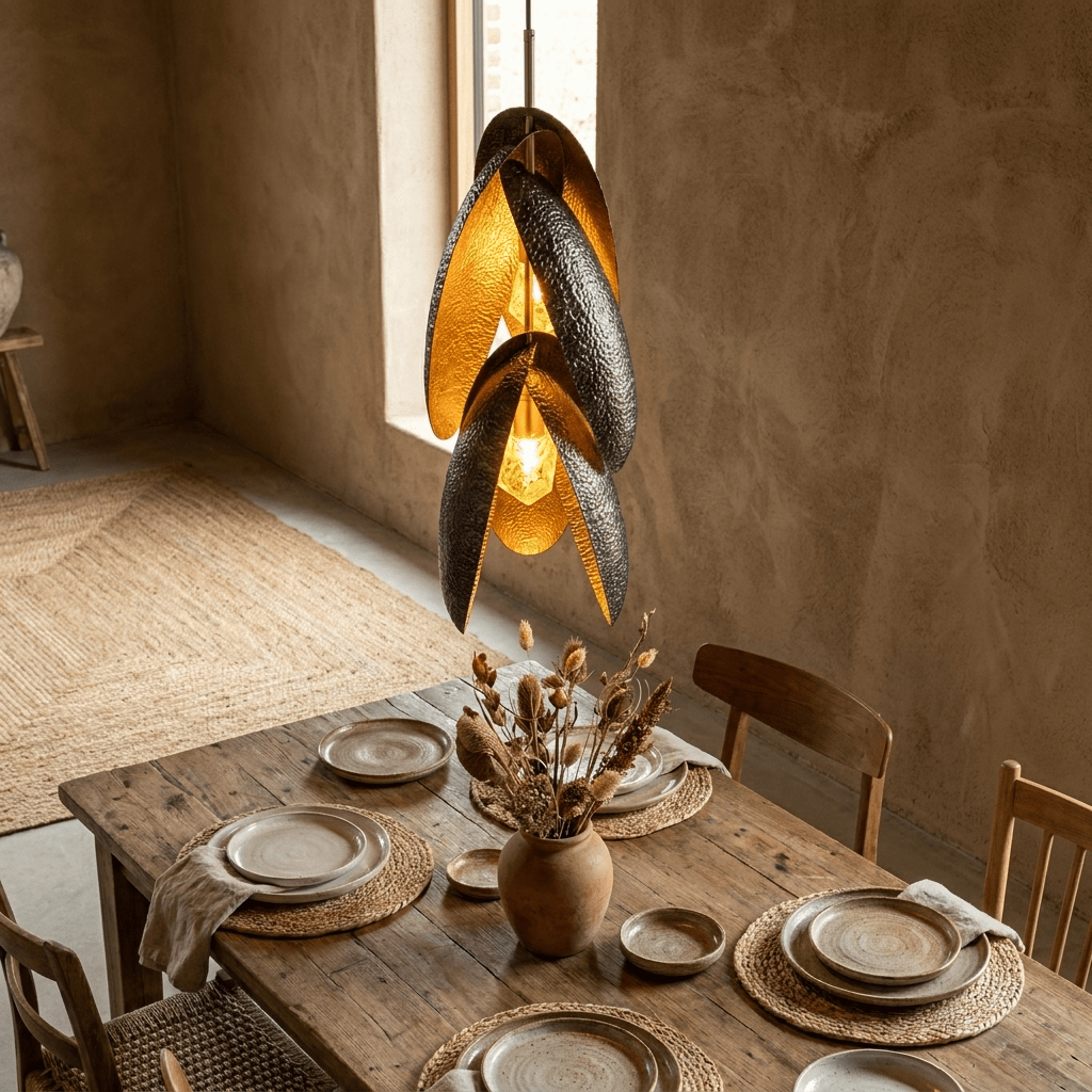 Hammered Pendant Lamp - Vakkerlight