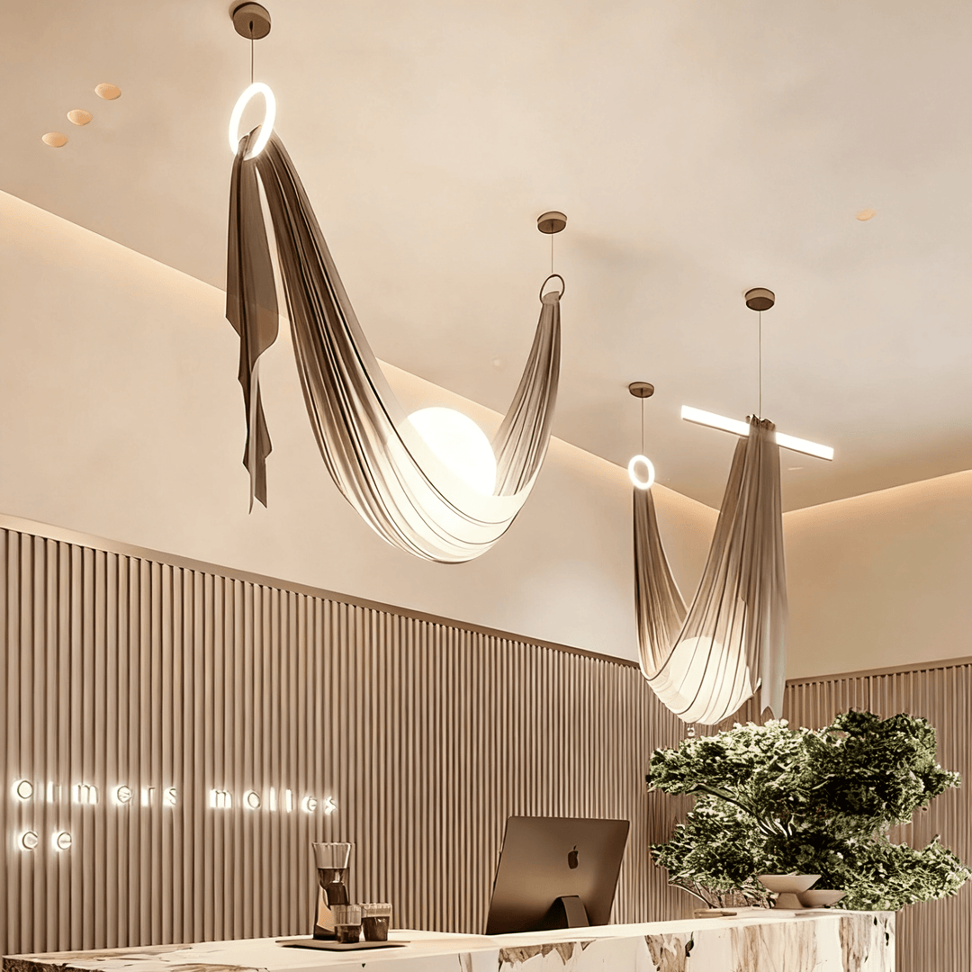 Hammock Fabric Pendant Light - Vakkerlight