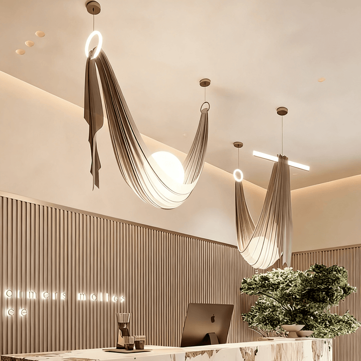 Hammock Fabric Pendant Light - Vakkerlight