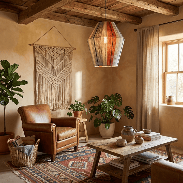 Hand - Wound Lantern Pendant Lamp - Vakkerlight