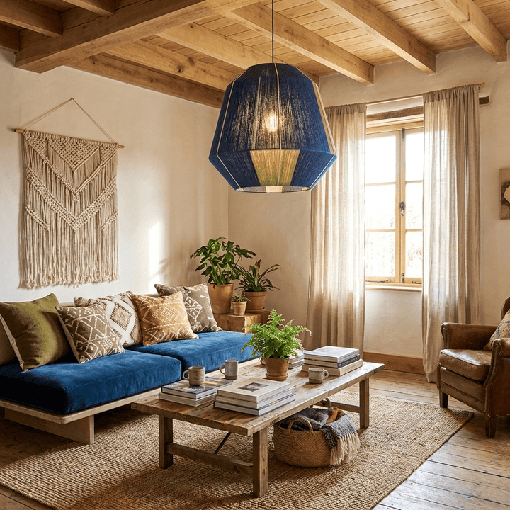Hand - Wound Lantern Pendant Lamp - Vakkerlight