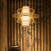 Handmade Sigyn Bamboo Pendant Lamp - Vakkerlight