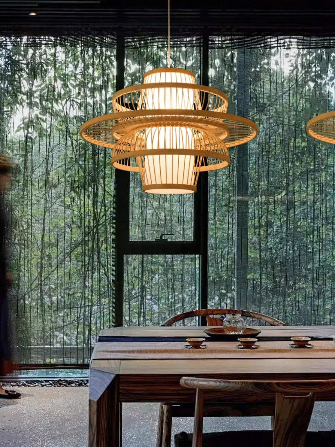 Handmade Sigyn Bamboo Pendant Lamp - Vakkerlight