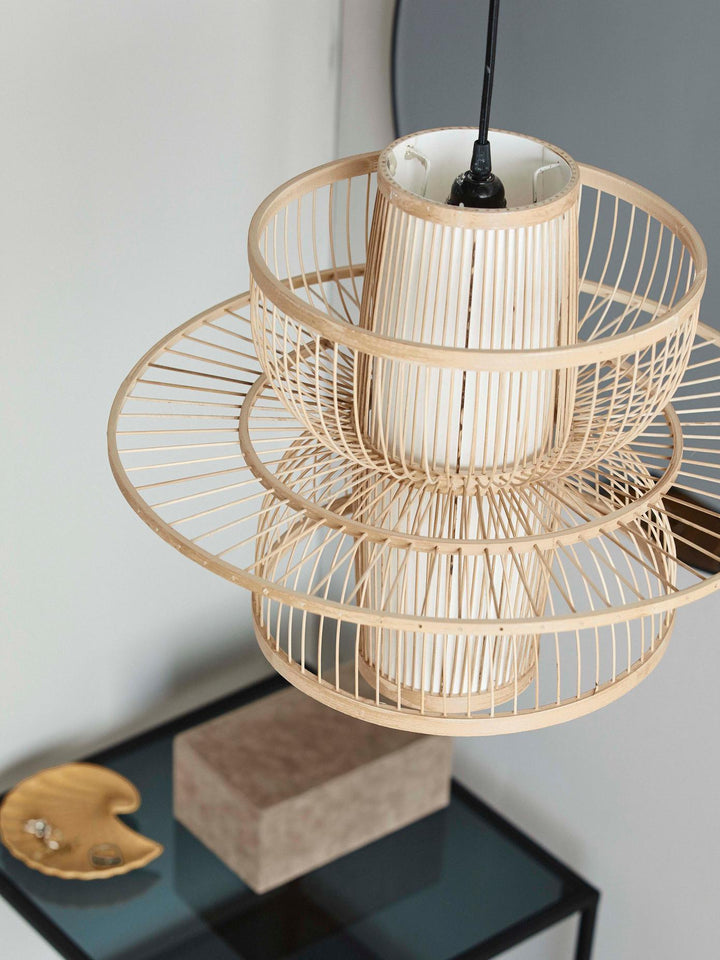 Handmade Sigyn Bamboo Pendant Lamp - Vakkerlight