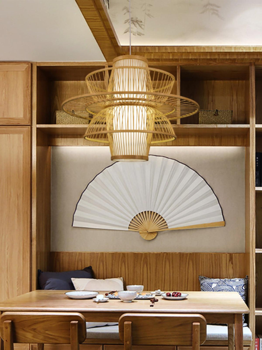 Handmade Sigyn Bamboo Pendant Lamp - Vakkerlight