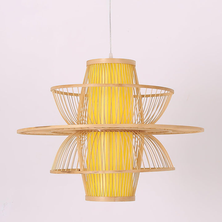 Handmade Sigyn Bamboo Pendant Lamp - Vakkerlight