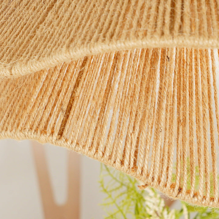 Handmade Straw Hat Pendant Lamp - Vakkerlight