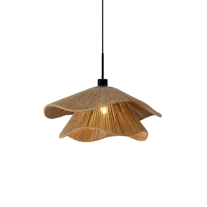 Handmade Straw Hat Pendant Lamp - Vakkerlight