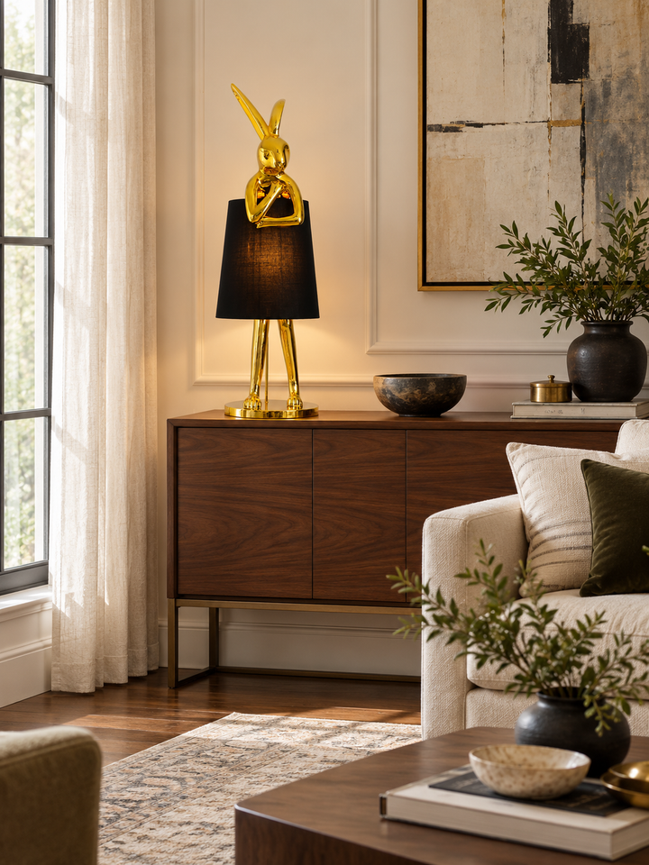 Hare Silhouette Table Lamp