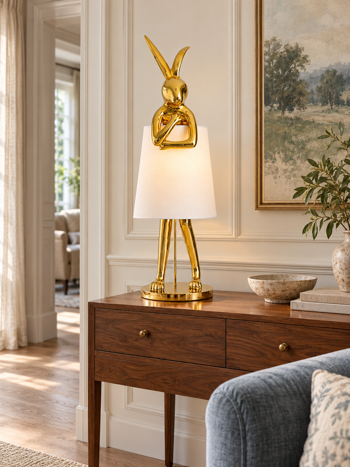 Hare Silhouette Table Lamp
