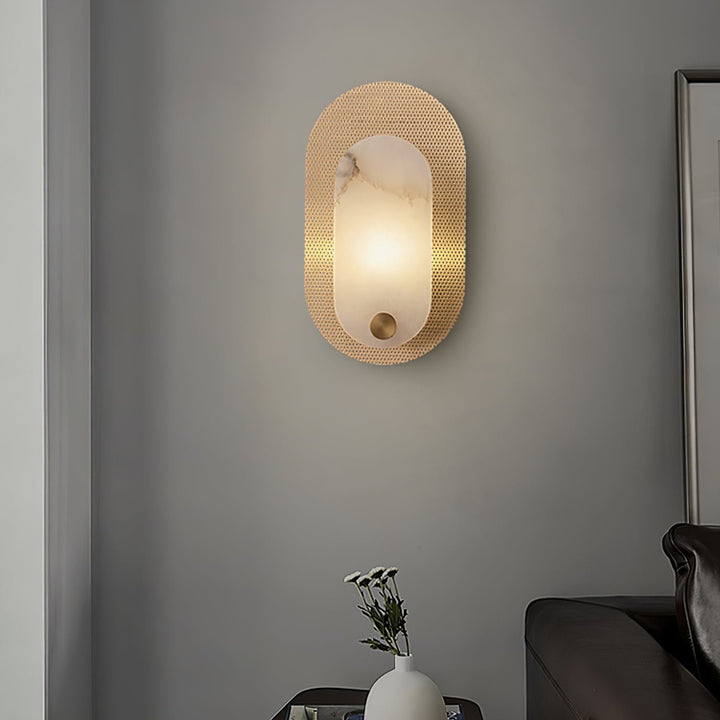 Harlan Alabaster Wall Light - Vakkerlight