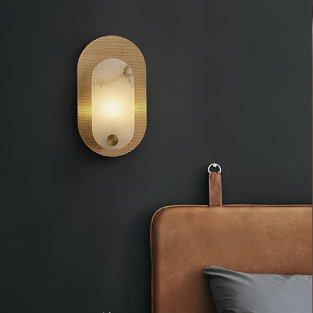 Harlan Alabaster Wall Light - Vakkerlight