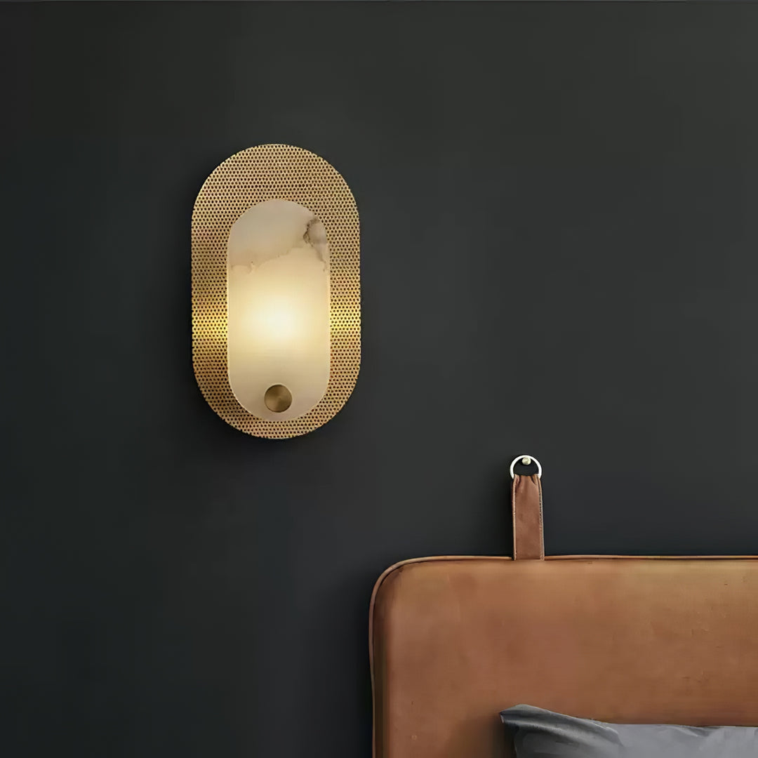 Harlan Alabaster Wall Light - Vakkerlight