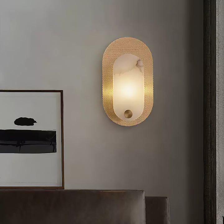 Harlan Alabaster Wall Light - Vakkerlight