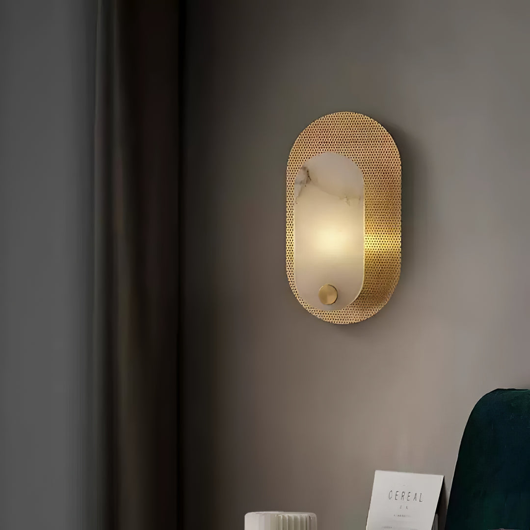 Harlan Alabaster Wall Light - Vakkerlight