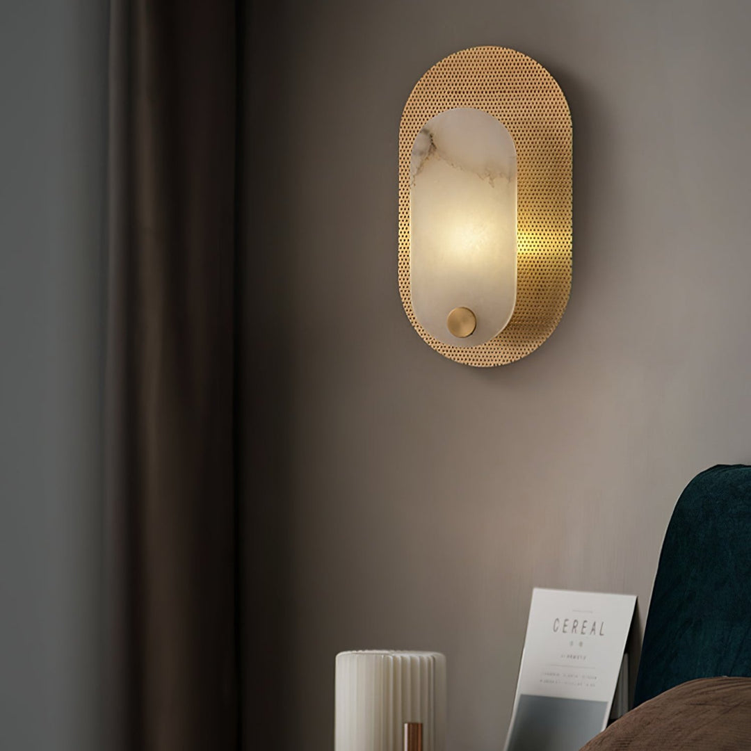 Harlan Alabaster Wall Light - Vakkerlight